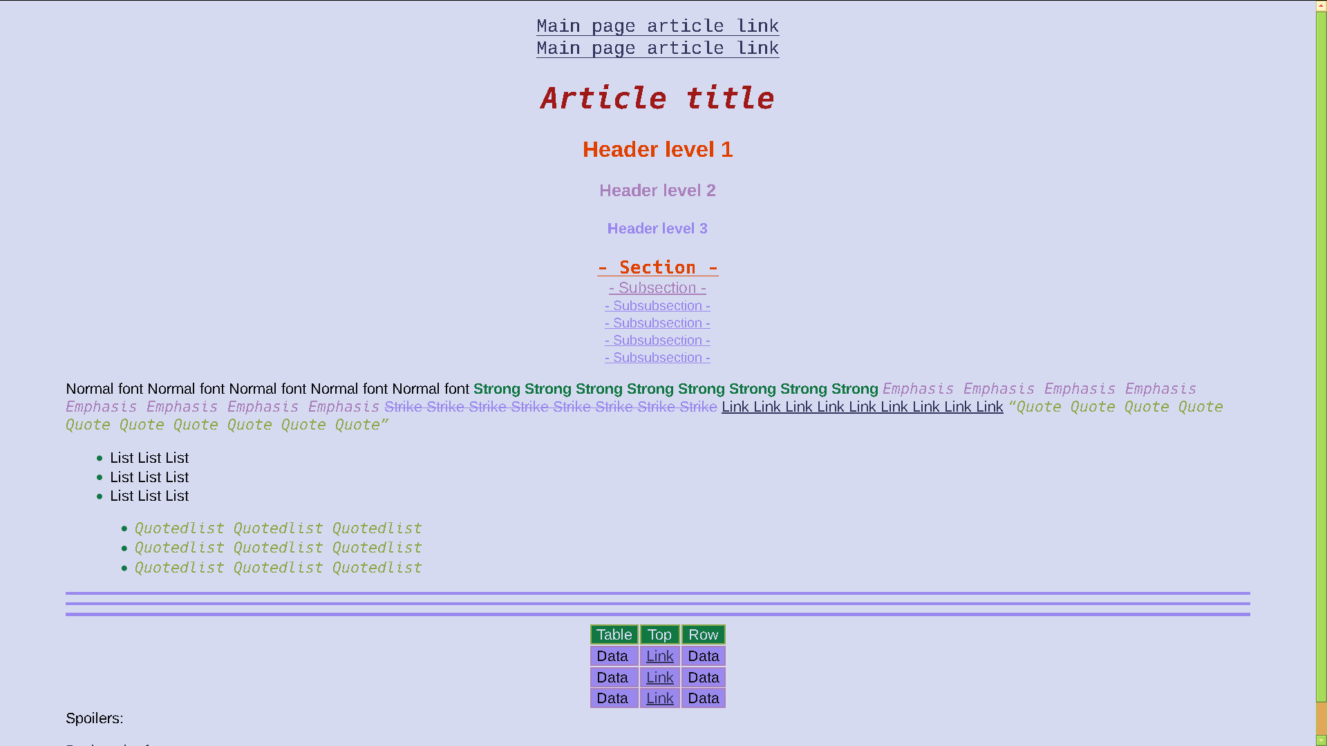 Yotsuba B theme screenshot